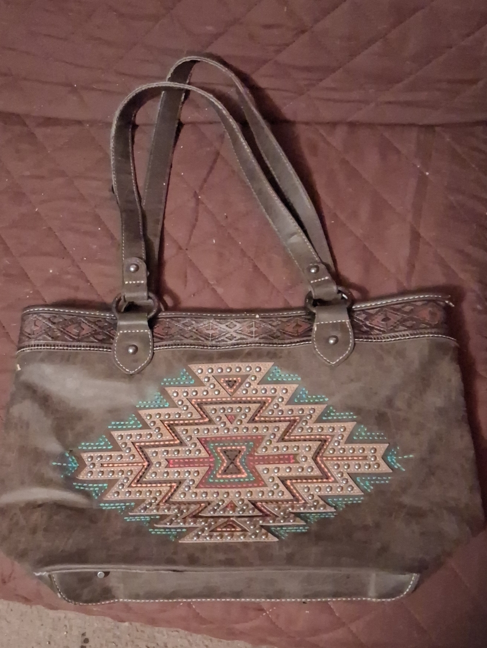 Montana West Tote Bag With Shoulder Strap